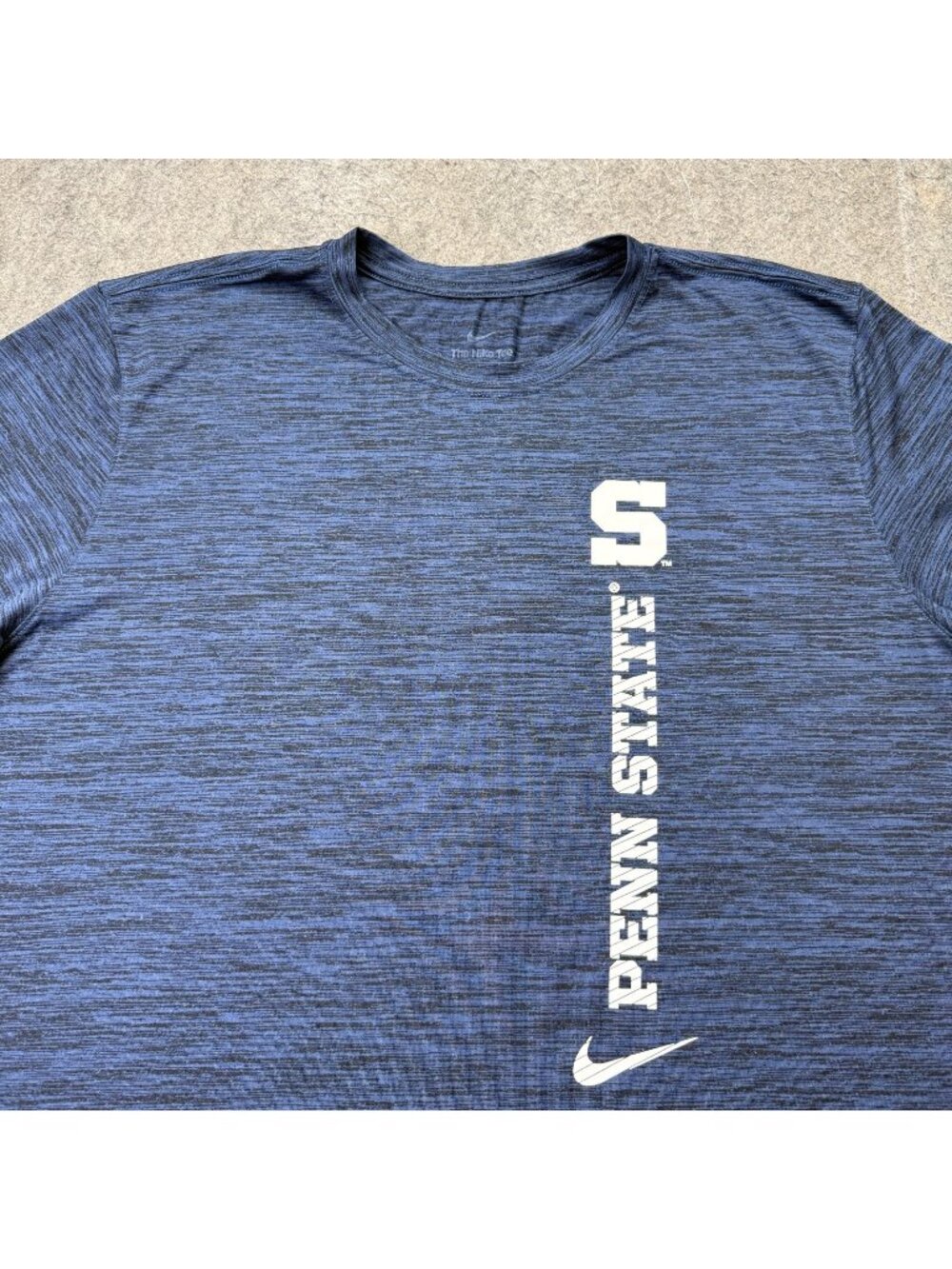 Penn State Nittany Lions Nike Shirt Men XL Blue Performance Short Sleeve Crew